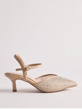 Torrid sparkly kitten heels size 9 wide width NWT